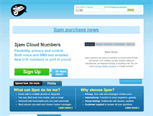 Tablet Screenshot of 3jam.com
